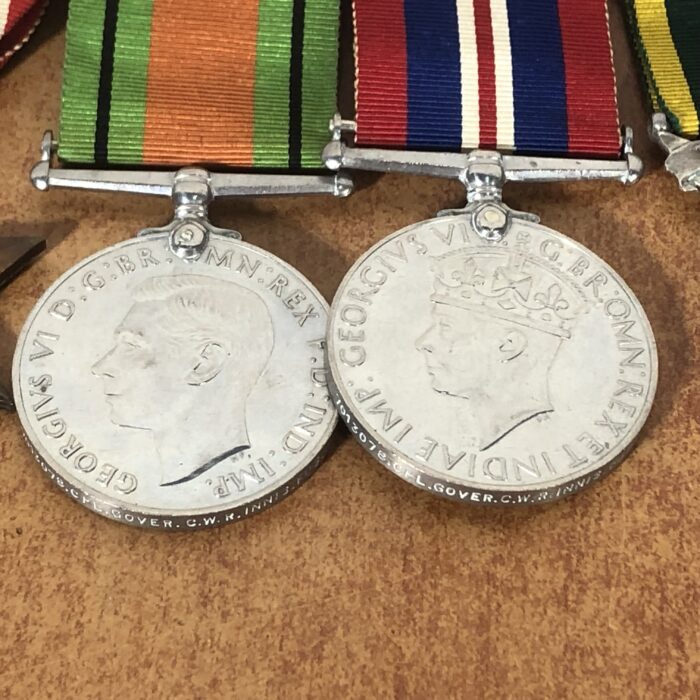 Vintage WW2 Military Medals Set - Image 5
