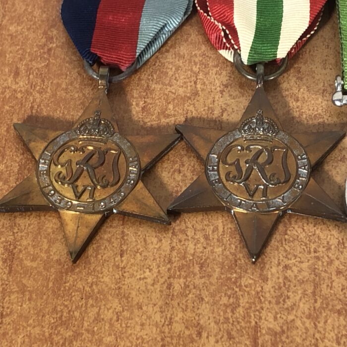 Vintage WW2 Military Medals Set - Image 3