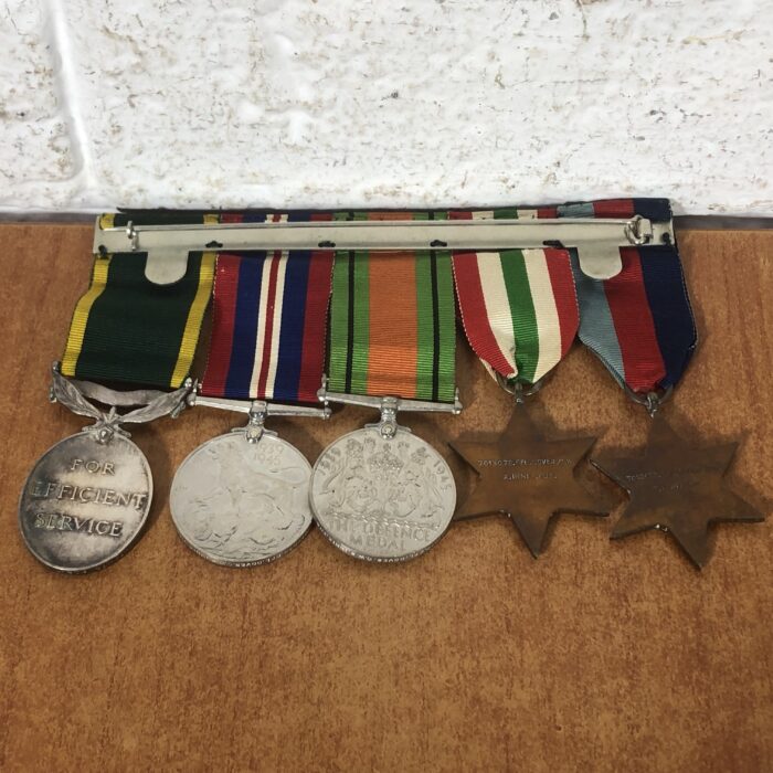 Vintage WW2 Military Medals Set - Image 8