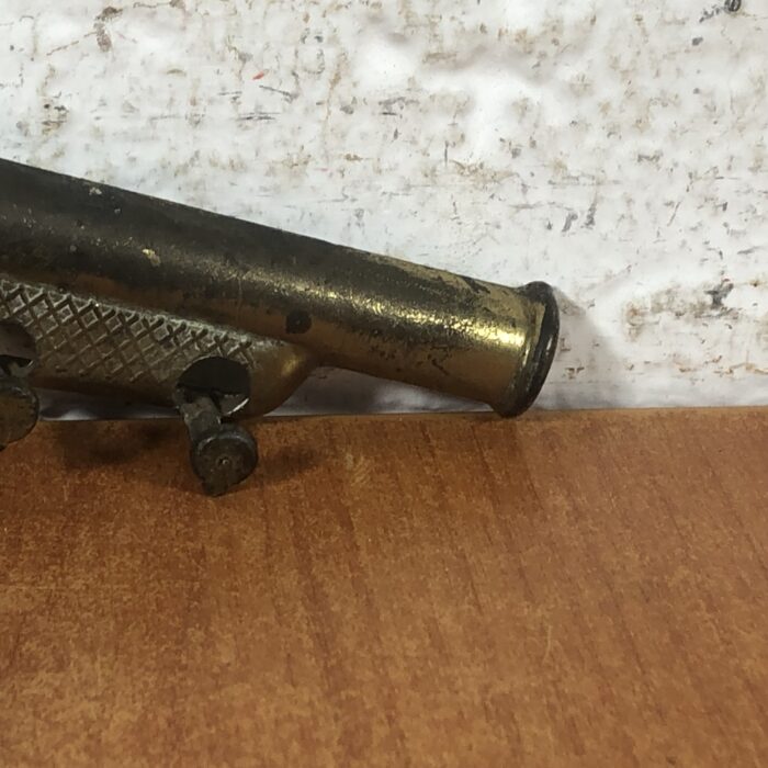 Vintage Brass Flintlock Pistol Themed Key Holder - Image 6