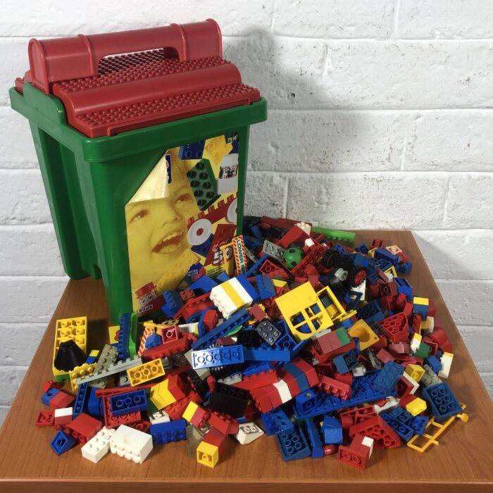 Large Collection of Lego Bricks in Containers - Image 4