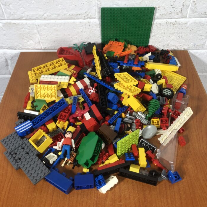 Large Collection of Lego Bricks in Containers - Image 3
