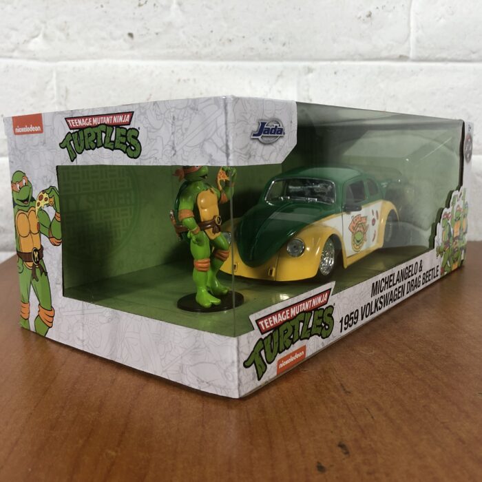 Teenage Mutant Ninja Turtles ~ Michelangelo & 1959 Volkswagen Drag Beetle (1:24) - Image 5