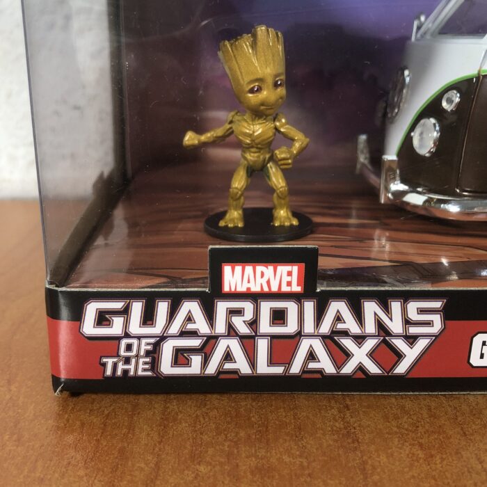 Marvel Guardians of the Galaxy ~ Groot & 1963 Volkswagen Bus Pickup (1:24) - Image 6
