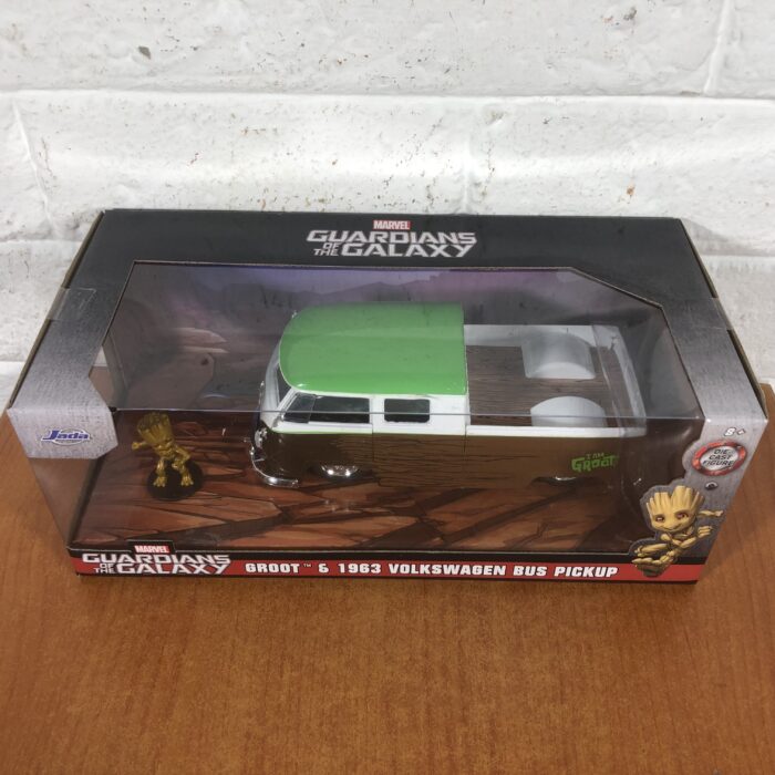 Marvel Guardians of the Galaxy ~ Groot & 1963 Volkswagen Bus Pickup (1:24) - Image 8