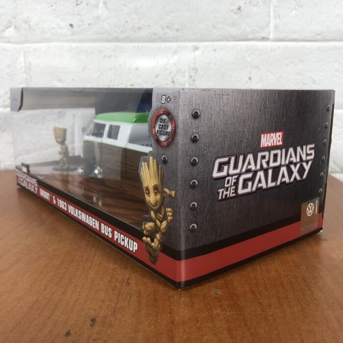 Marvel Guardians of the Galaxy ~ Groot & 1963 Volkswagen Bus Pickup (1:24) - Image 11