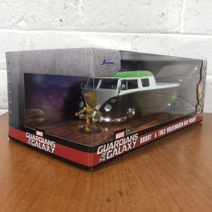 Marvel Guardians of the Galaxy ~ Groot & 1963 Volkswagen Bus Pickup (1:24) - Image 7
