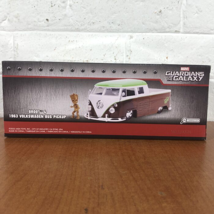 Marvel Guardians of the Galaxy ~ Groot & 1963 Volkswagen Bus Pickup (1:24) - Image 12