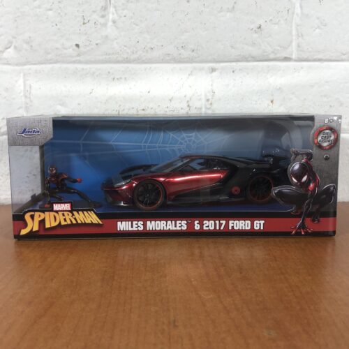 Marvel Spider-Man ~ Miles Morales & 2017 Ford GT (1:24)