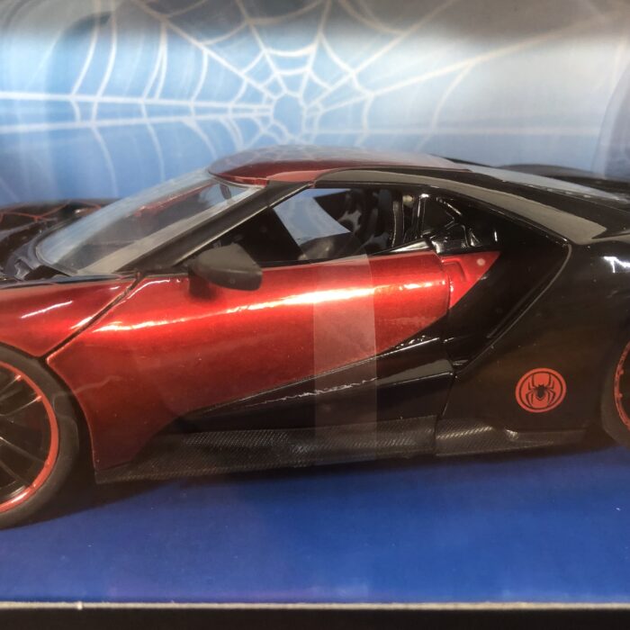 Marvel Spider-Man ~ Miles Morales & 2017 Ford GT (1:24) - Image 5