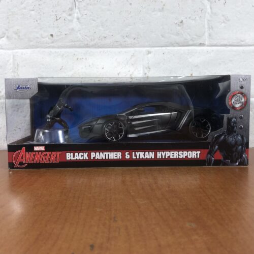 Marvel Avengers ~ Black Panther & Lykan Hypersport (1:24)