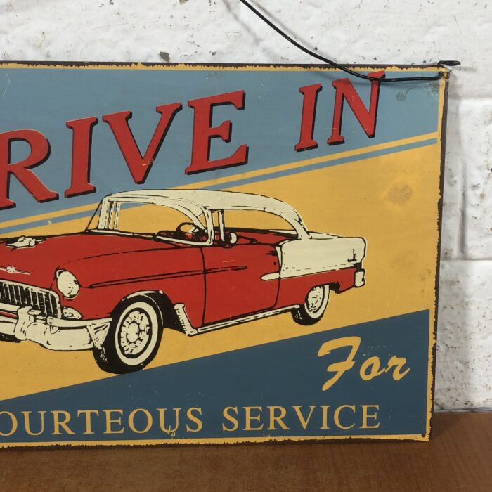 Drive In Sign - Image 4