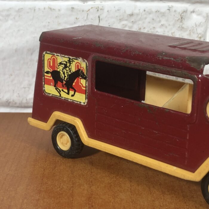 Vintage Buddy L Pressed Steel Truck & Horse Trailer (Made in Japan) - Image 4