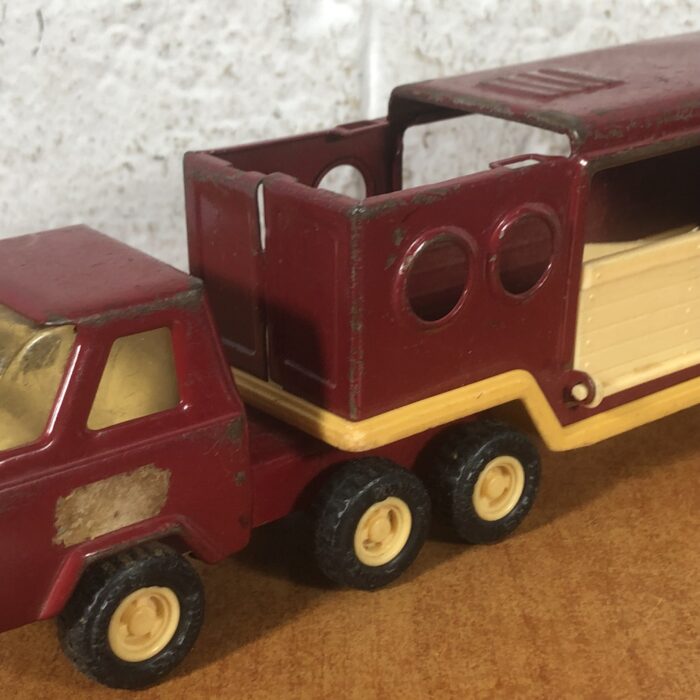 Vintage Buddy L Pressed Steel Truck & Horse Trailer (Made in Japan) - Image 7