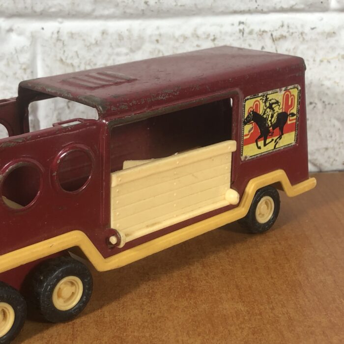 Vintage Buddy L Pressed Steel Truck & Horse Trailer (Made in Japan) - Image 8