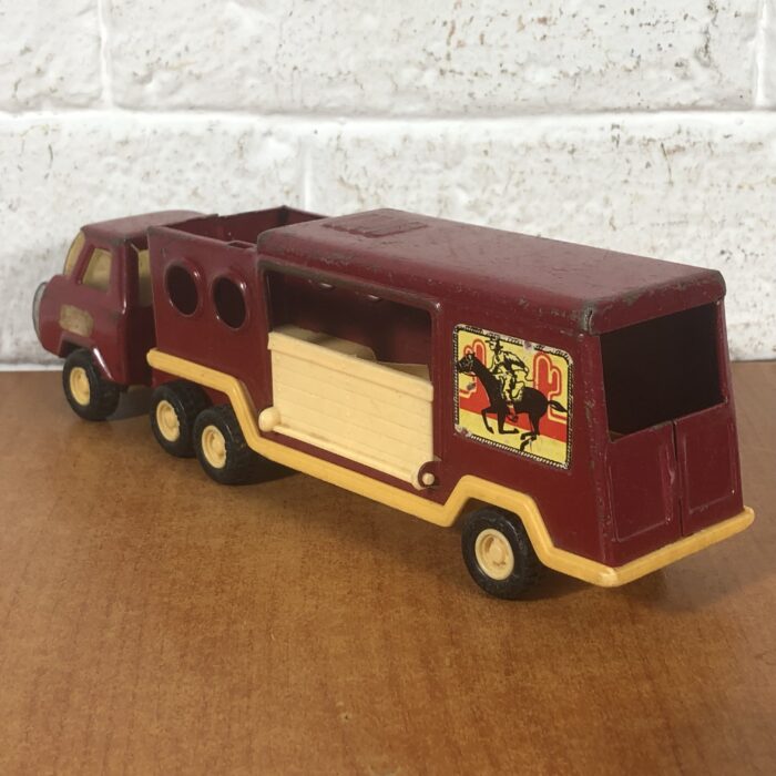 Vintage Buddy L Pressed Steel Truck & Horse Trailer (Made in Japan) - Image 9