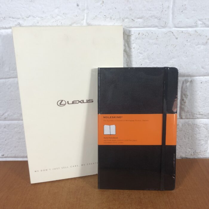 Lexus Black & White Moleskin Notebooks - Image 2