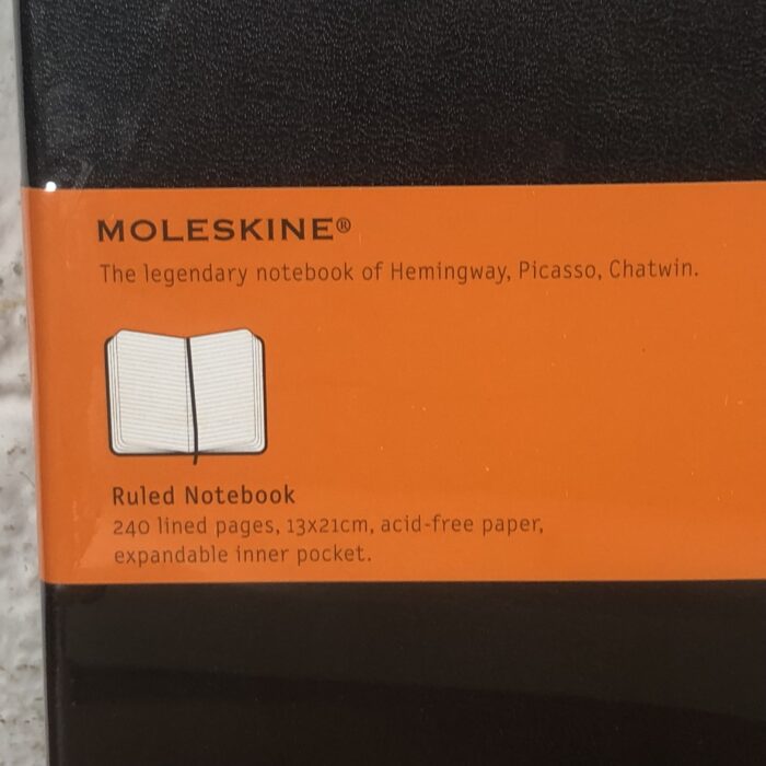 Lexus Black & White Moleskin Notebooks - Image 3