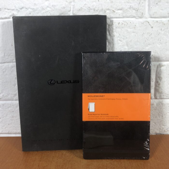 Lexus Black & White Moleskin Notebooks - Image 8