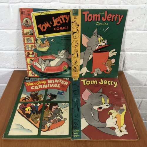 Vintage Tom & Jerry Comic Books