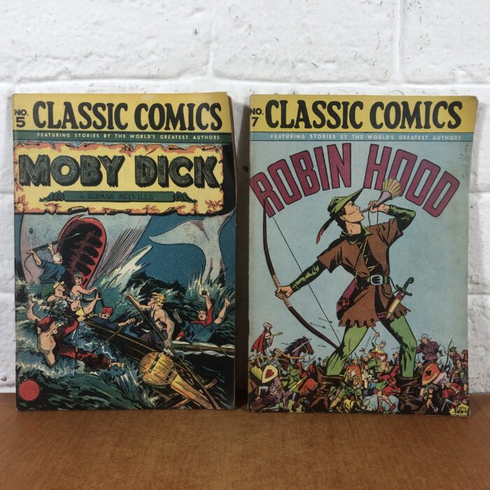 Vintage 'Classic Comics' Comic Books - Image 2