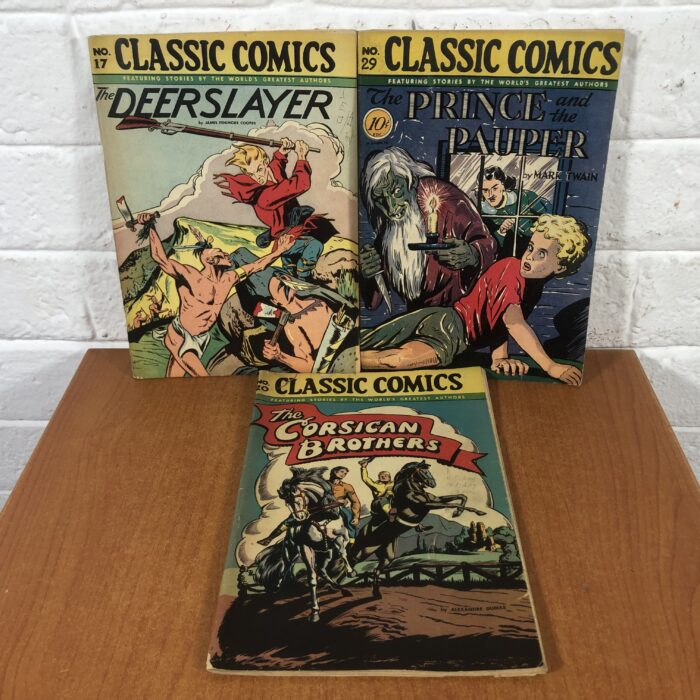 Vintage 'Classic Comics' Comic Books - Image 6