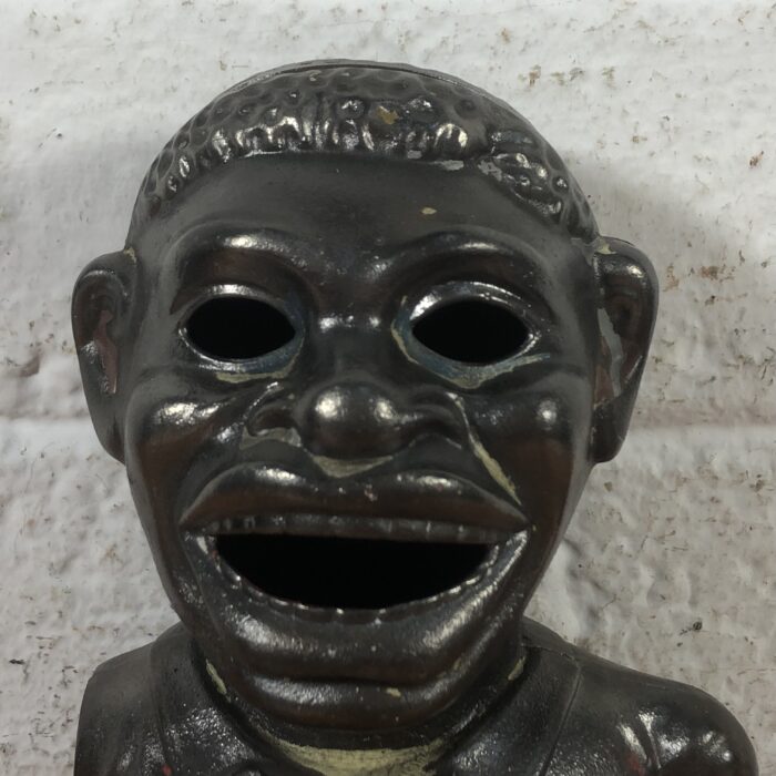 Vintage American "The Jolley N*" Cast Iron Money Bank - Image 2
