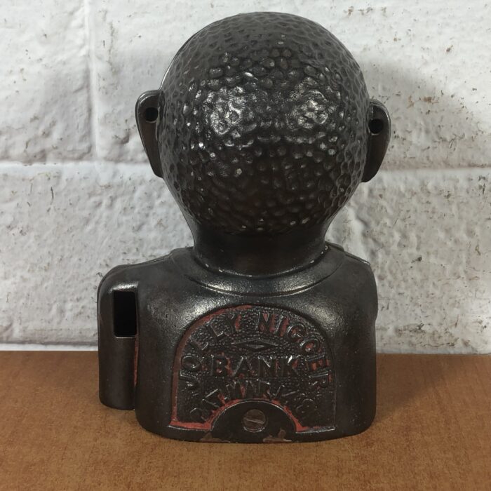 Vintage American "The Jolley N*" Cast Iron Money Bank - Image 4