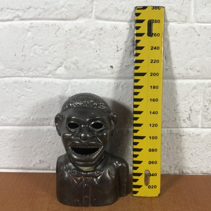 Vintage American "The Jolley N*" Cast Iron Money Bank - Image 8
