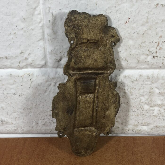 Vintage Brass Door Knocker, Brass Ink Pot & Miniature Flip Calendars - Image 9