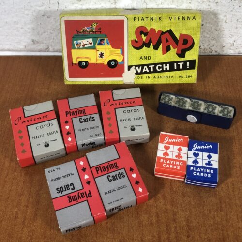 Vintage Playing Cards Collection (Made in Austria & Hong Kong)