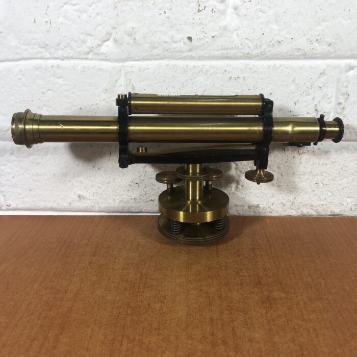 Vintage Brass Surveying Level in Case - Image 2