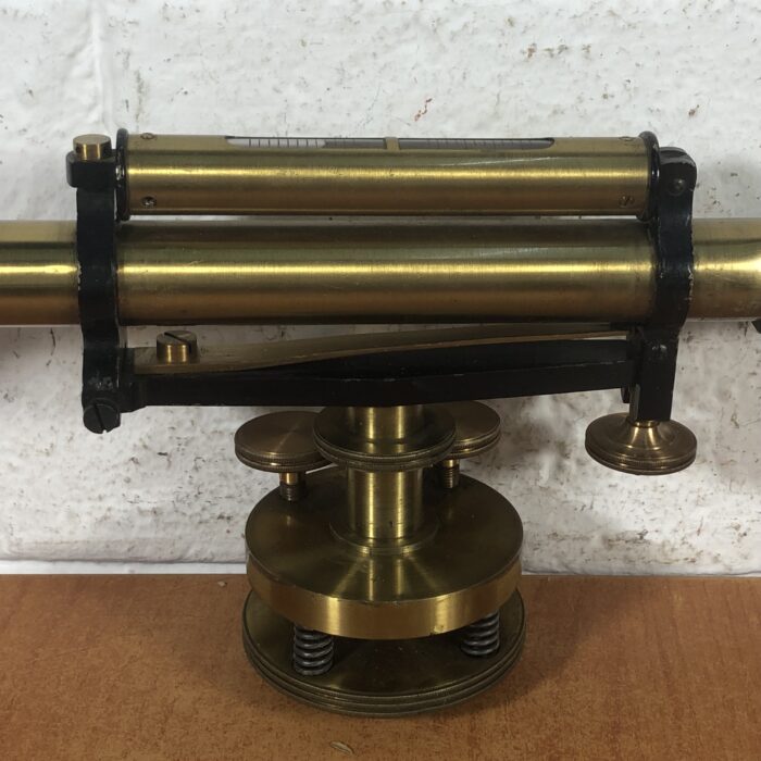 Vintage Brass Surveying Level in Case - Image 5