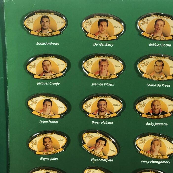 2006 South African Rugby Springbok Badge Collection - Image 4