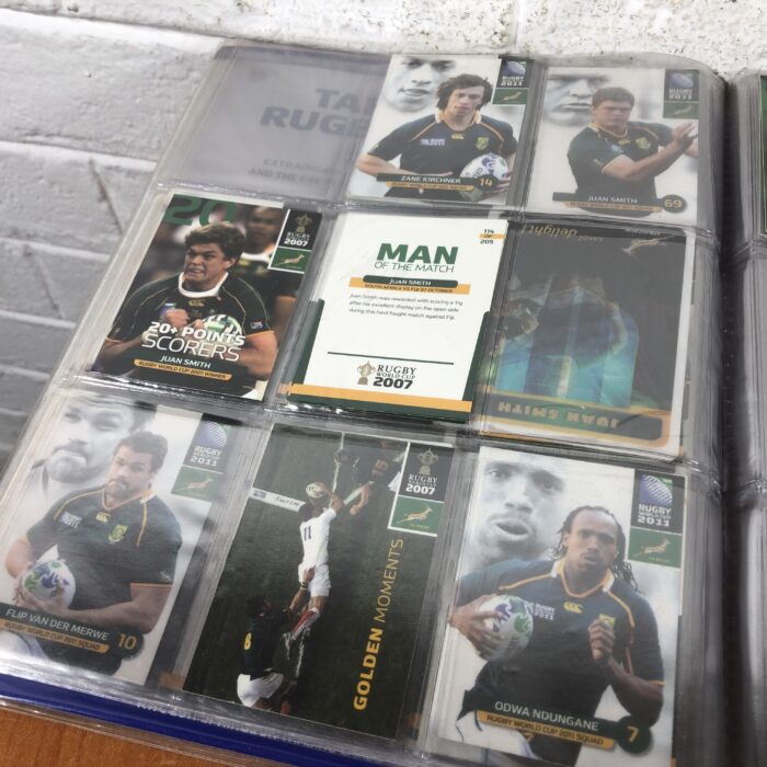 2011 Rugby World Cup Springbok Trading Cards in Collector Album - Image 3