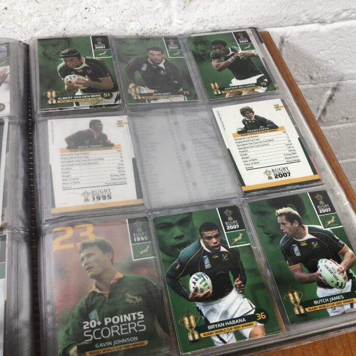 2011 Rugby World Cup Springbok Trading Cards in Collector Album - Image 2