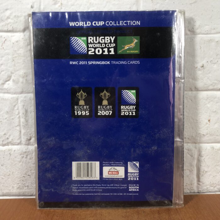 2011 Rugby World Cup Springbok Trading Cards in Collector Album - Image 7