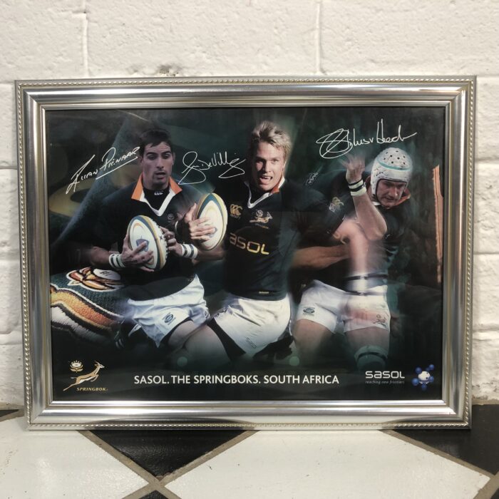 Framed Springbok Rugby Posters - Image 7