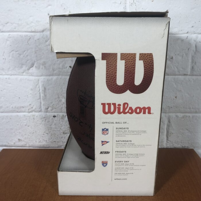 Official Wilson NFL Super Grip Football - Image 9