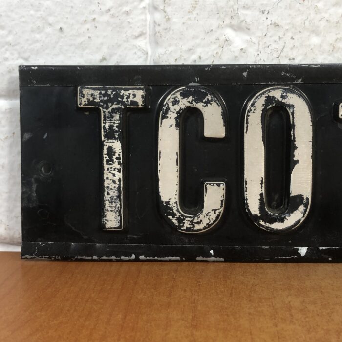 Vintage Number Plate - Image 2