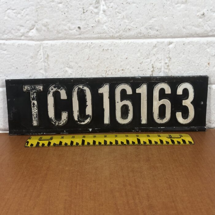 Vintage Number Plate - Image 6