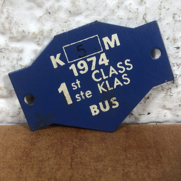 Vintage 1970s Wheel Tax Plates - Image 3