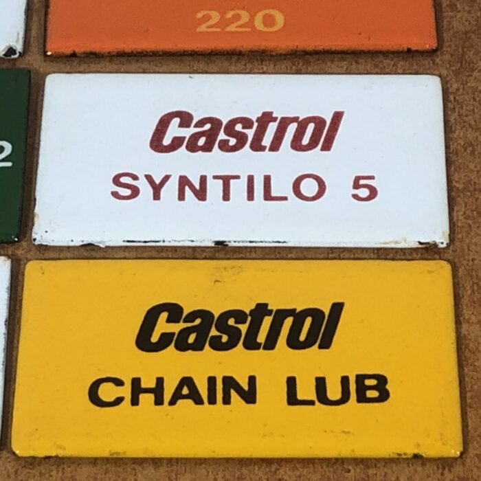 Small Vintage Castrol Enamel Signs - Image 5