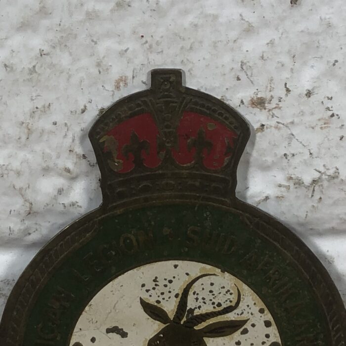 Vintage South African Legion Badge - Image 2
