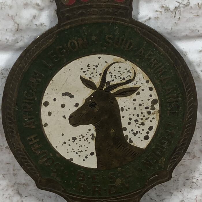 Vintage South African Legion Badge - Image 3