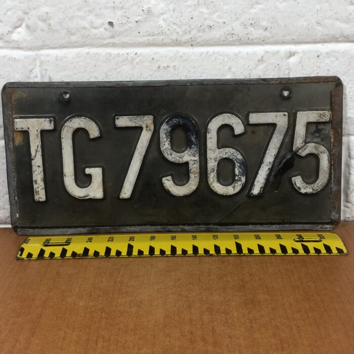 Vintage Number Plate - Image 6