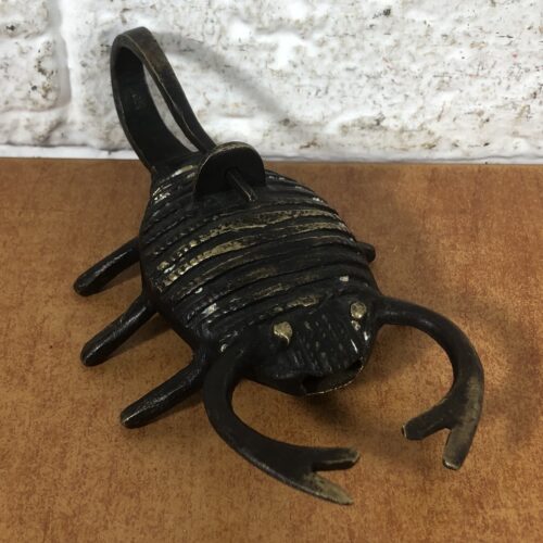 Vintage Brass Scorpion Padlock (No Key)