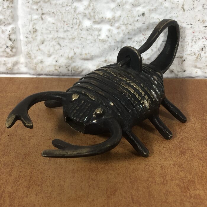 Vintage Brass Scorpion Padlock (No Key) - Image 5