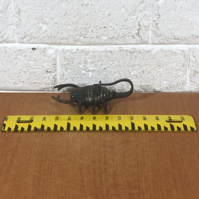 Vintage Brass Scorpion Padlock (No Key) - Image 8