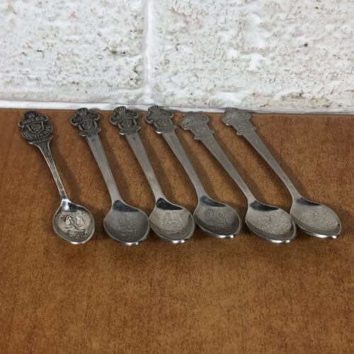 Vintage 1950s Rolex Bucherer Souvenir Spoons (Made in Switzerland)